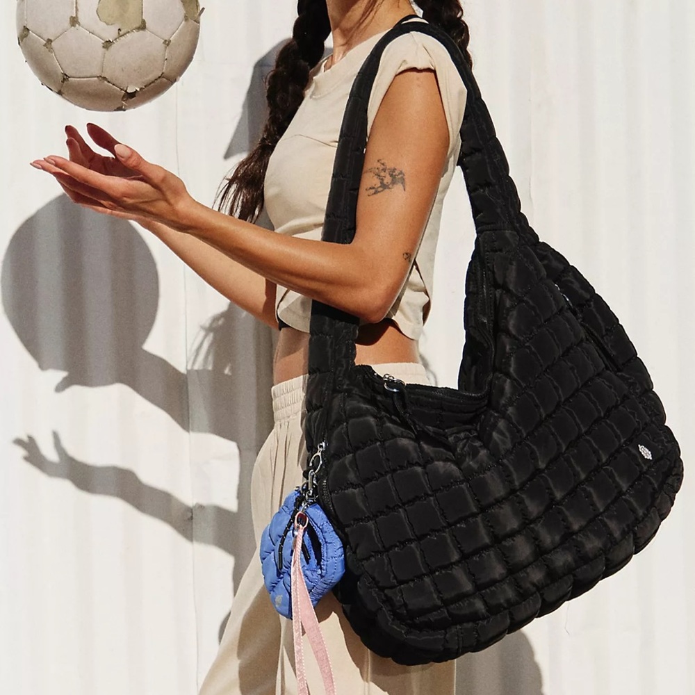 Free People Quilted Carryall Bag